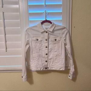 Gap Kids White Denim Jean Jacked Size XXL